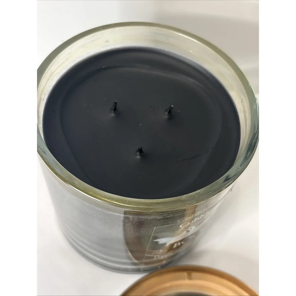 Cobblestone Candle Boo! Nilla Halloween  3 Wick 14 Oz Jar Limited Edition